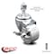 Service Caster 3 Inch Semi Steel Wheel Swivel 12mm Threaded Stem Caster with Brake SCC SCC-TS20S314-SSS-TLB-M1215 - alternate 3